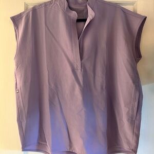 Figs Rafaela lavender dew scrub top